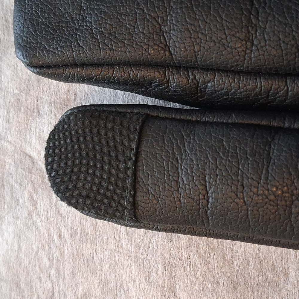 Maroon Bell Leather Gloves Black Brown  Medium - Picture 4 of 10